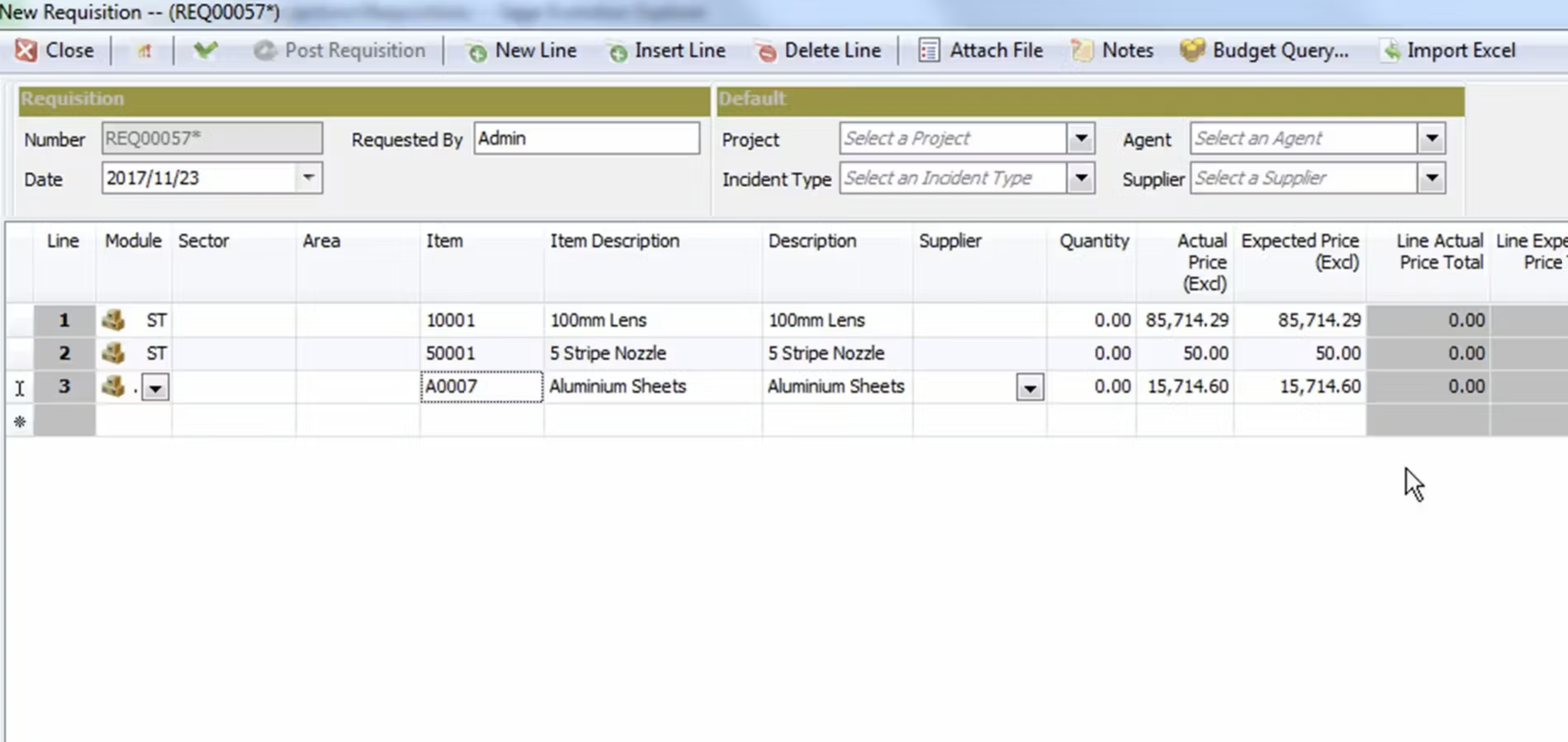 Sage 200 Evolution screenshot 1