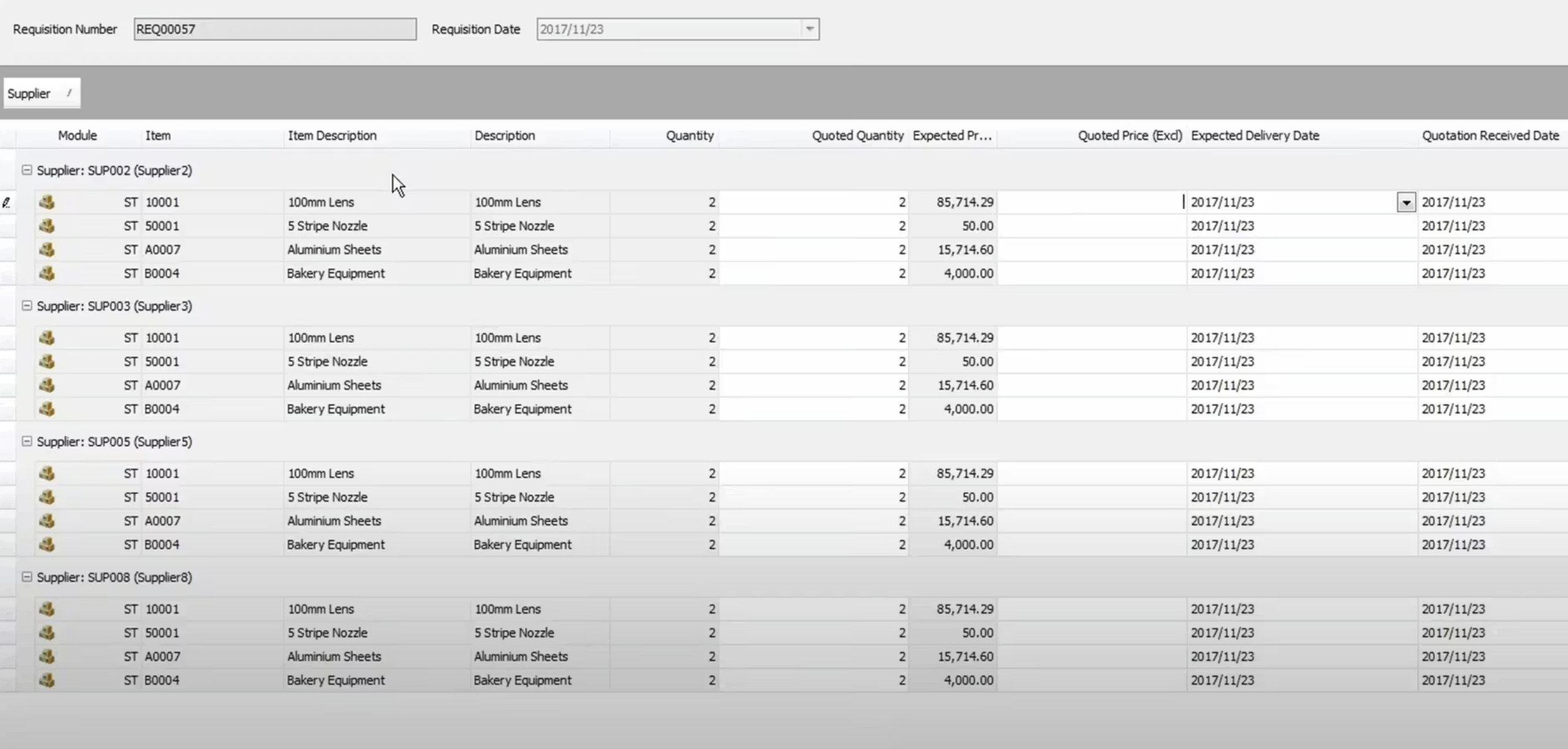 Sage 200 Evolution screenshot 3